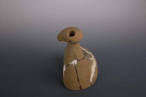 战国中期鹿形陶镇墓兽