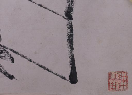 清罗允夔设色写意仕女读书图轴