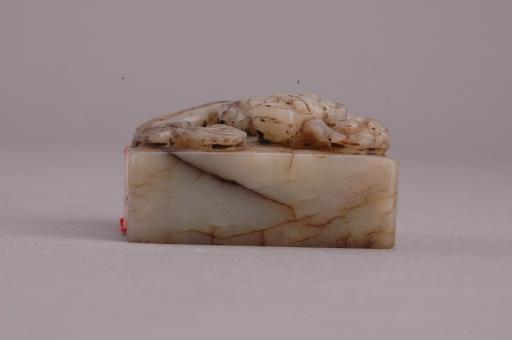 明蟠龙钮玉印章