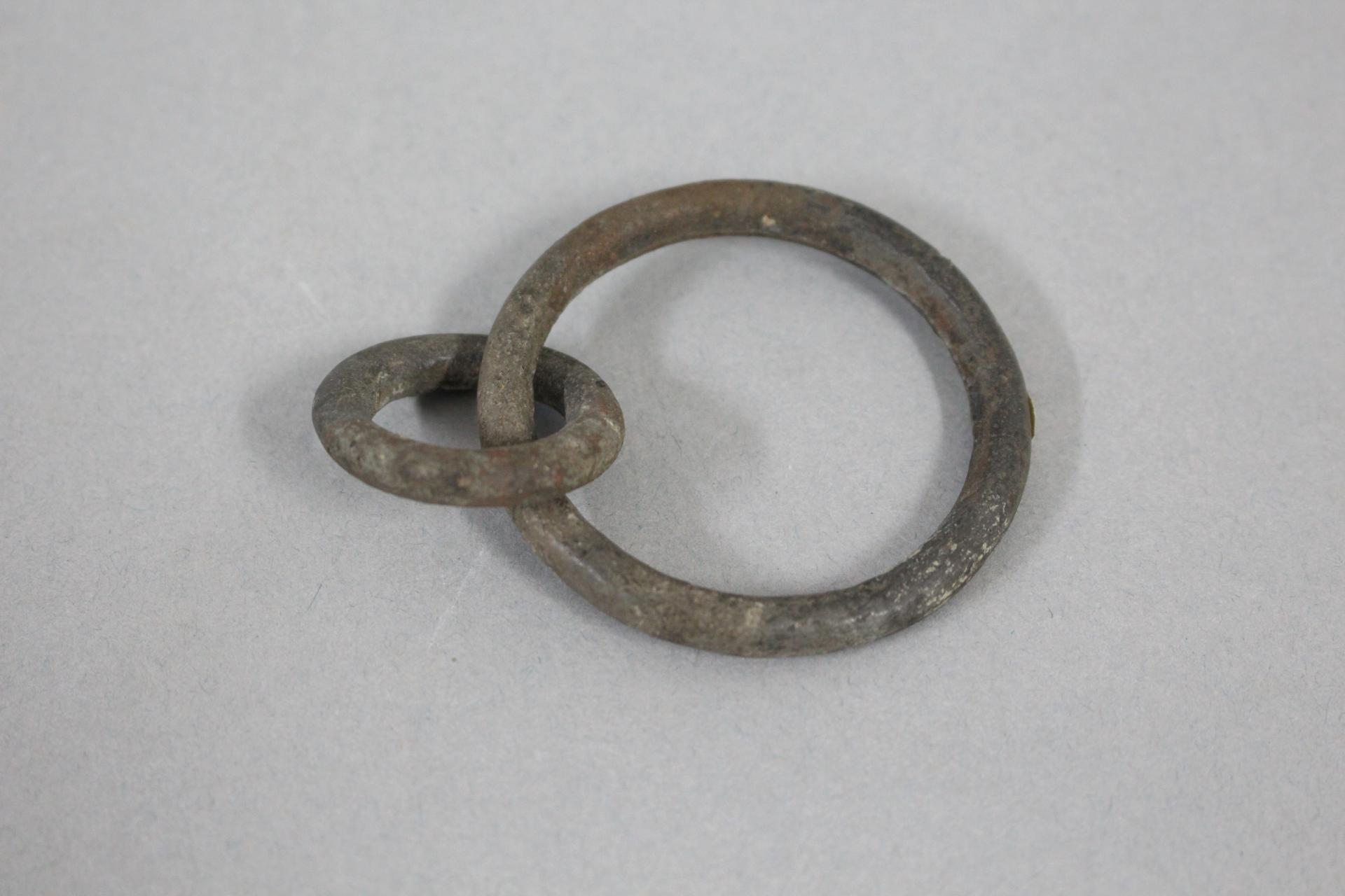 战国时期二连铜环