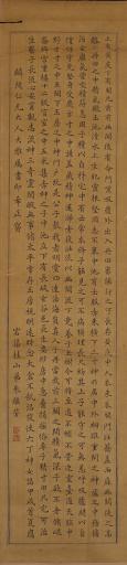 清刘凤玉等绢本小楷大唐三藏圣教序节选书屏轴