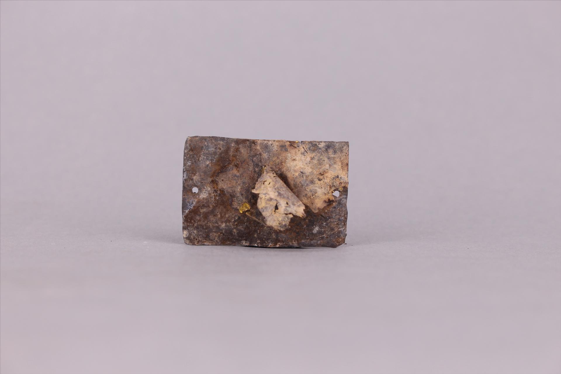 春秋时期长方形金属饰片