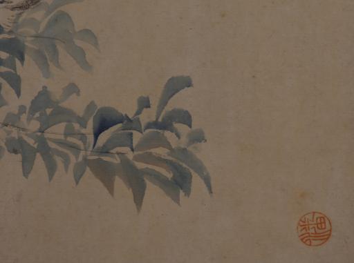 中华民国兰台等设色花鸟小品图轴