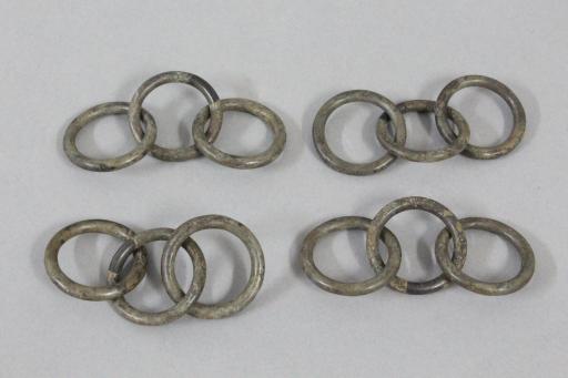 战国时期三连铜环