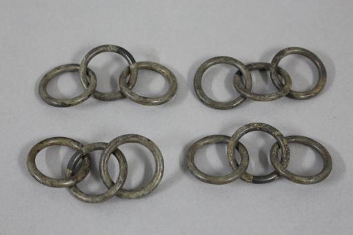 战国时期三连铜环