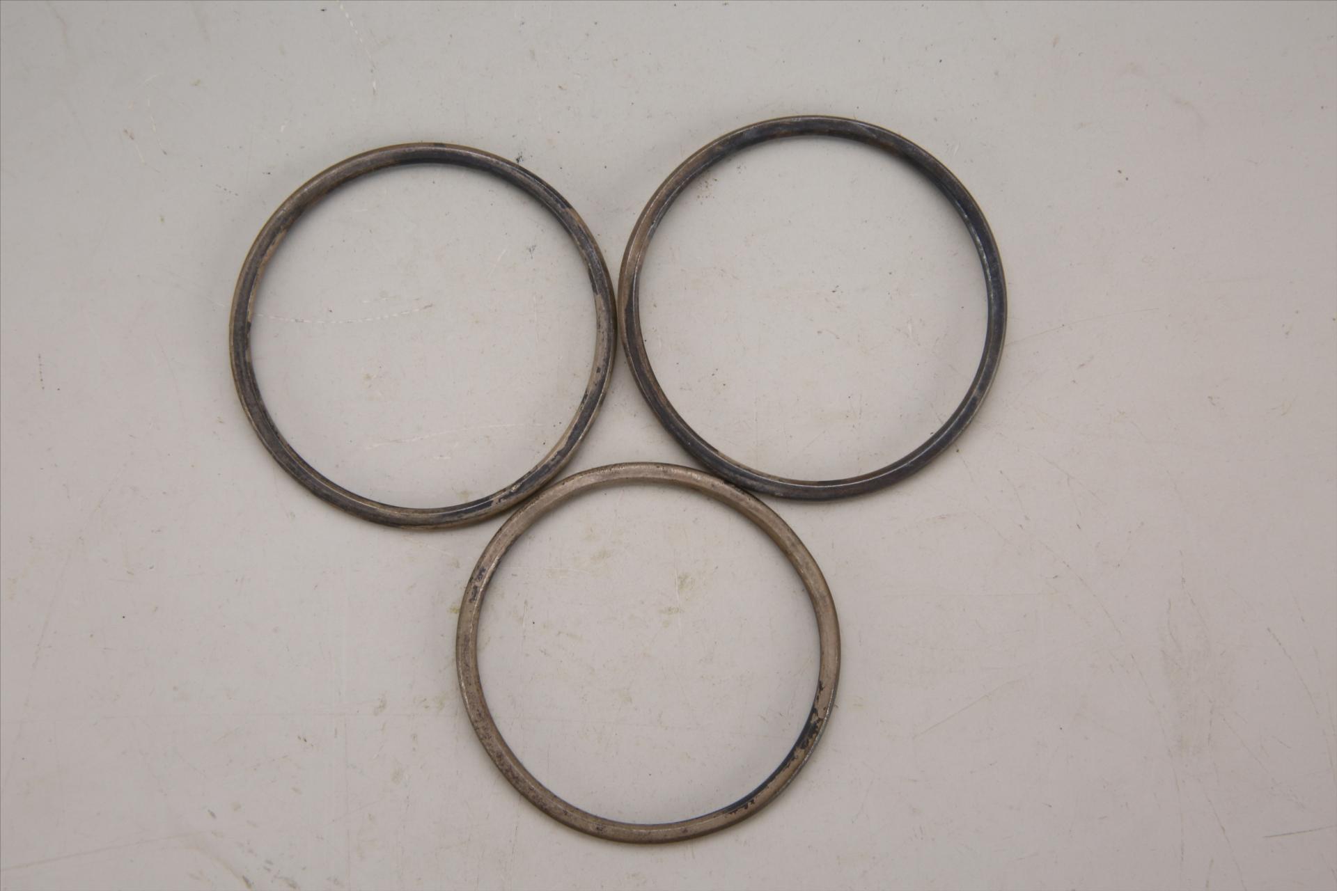 南朝圆环形银镯