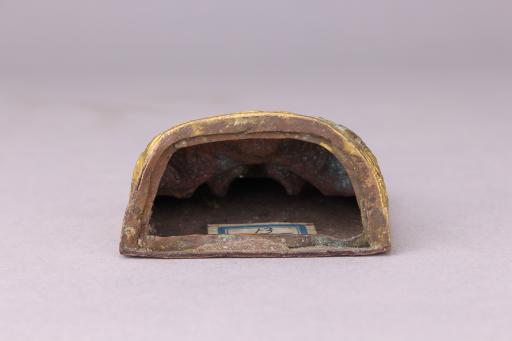 清红铜鎏金无量寿佛擦擦