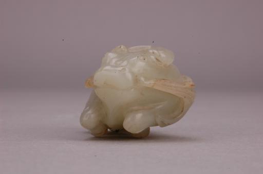 清牧童骑牛玉饰