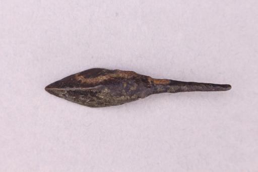 战国时期三翼圆铤铜箭镞