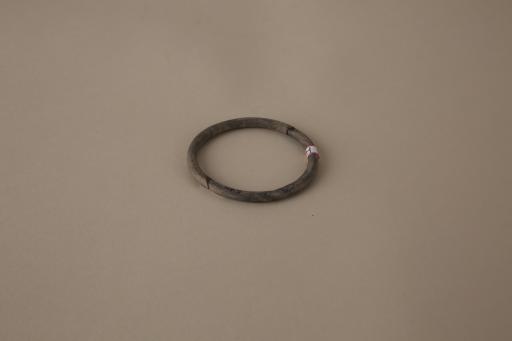 新石器时代屈家岭文化夹砂黑陶环