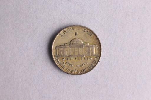 美国1945年五美分硬币