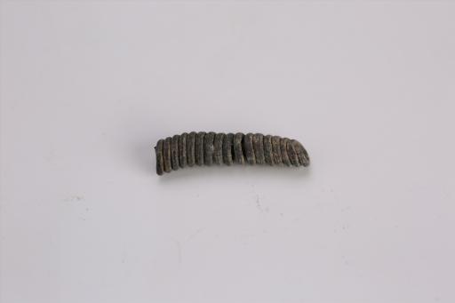 春秋时期弹簧形锡器