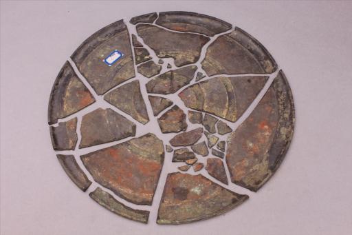 东汉带状弦纹铜镜