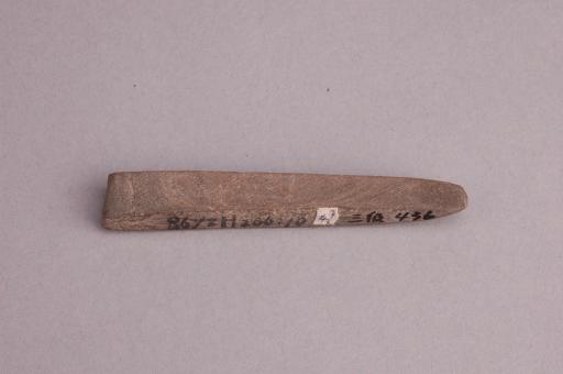 新石器时代大溪文化圭形石凿