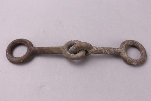 战国时期素面铜马衔