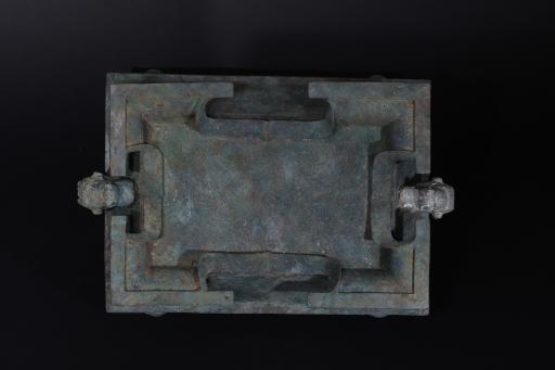 春秋时期兽首形耳铜簠