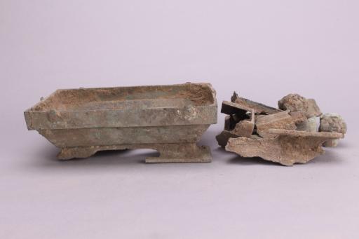 春秋时期兽首形耳铜簠