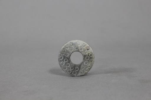 战国时期双圆圈纹玉璧