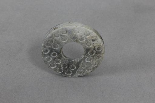 战国时期双圆圈纹玉璧