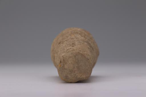 新石器时代城背溪文化夹砂红陶支座
