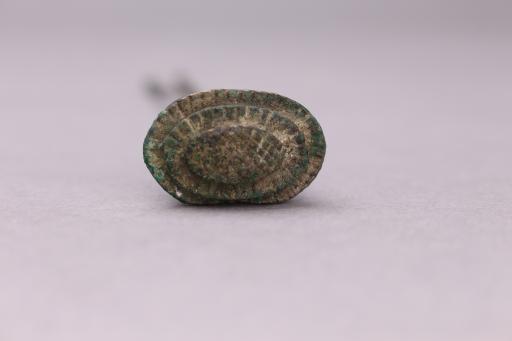 明宝顶花瓣纹银钗