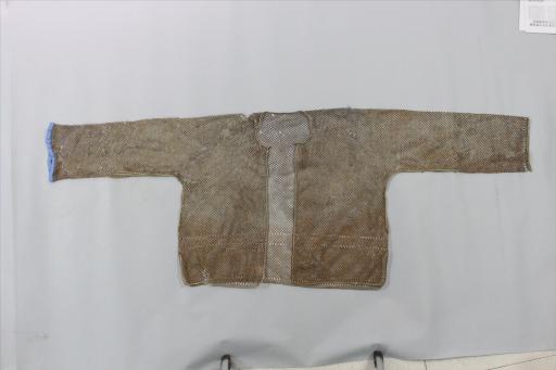 明镂空竹编上衣