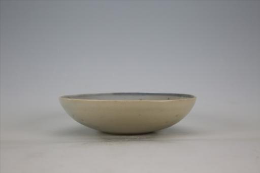 明金鱼花草纹青花瓷碟