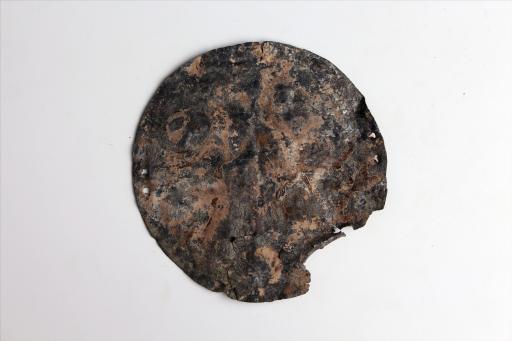 春秋时期圆形锡饰片