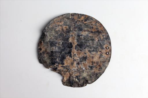 春秋时期圆形锡饰片