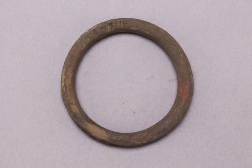 战国时期素面铜环