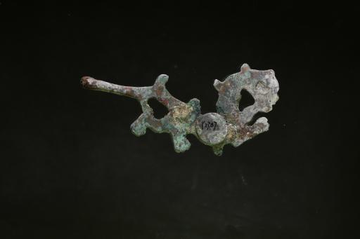 东汉虎形铜带钩