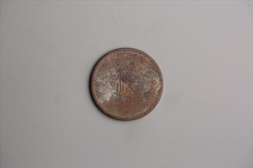 中华民国元年军政府造当制钱五十文四川铜币