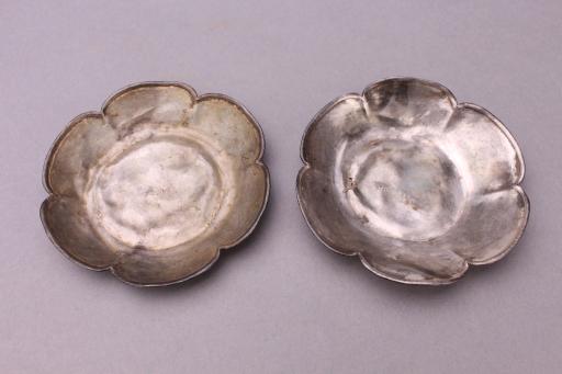 中华民国三李号葵口银碟