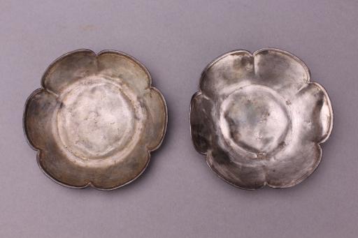 中华民国三李号葵口银碟