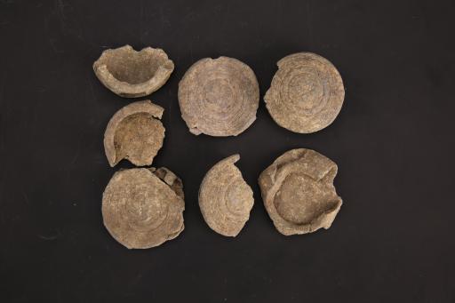 战国时期环形卷云纹铜马饰