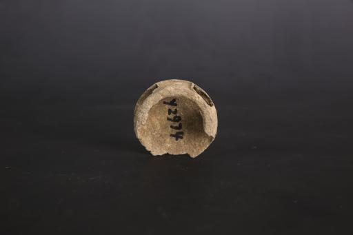 战国时期环形卷云纹铜马饰