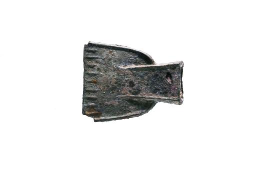 东汉铲形梯形銎铜锄