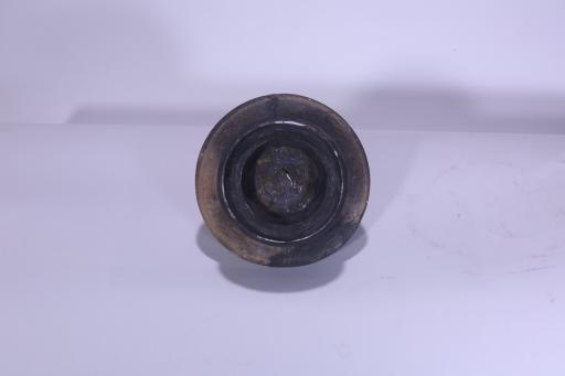 新石器时代屈家岭文化折腹夹砂黑陶盂