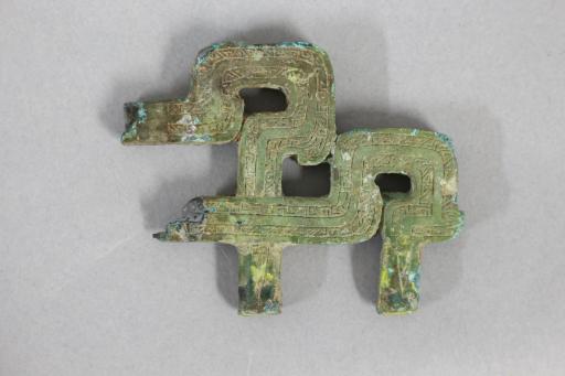 战国时期雷纹铜车饰