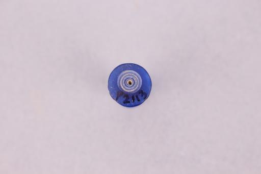 汉深蓝色琉璃吊饰
