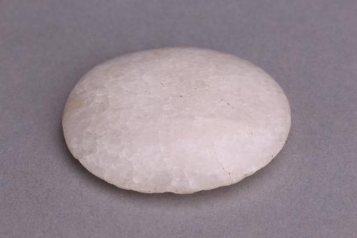 清椭圆形白玉片