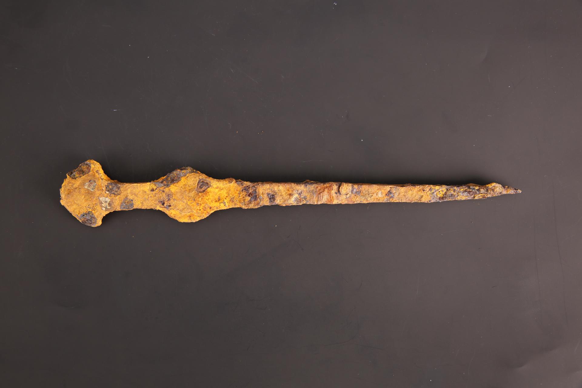 明伞盖状铁锥形器