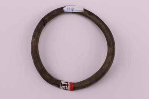 新石器时代屈家岭文化夹砂黑陶环