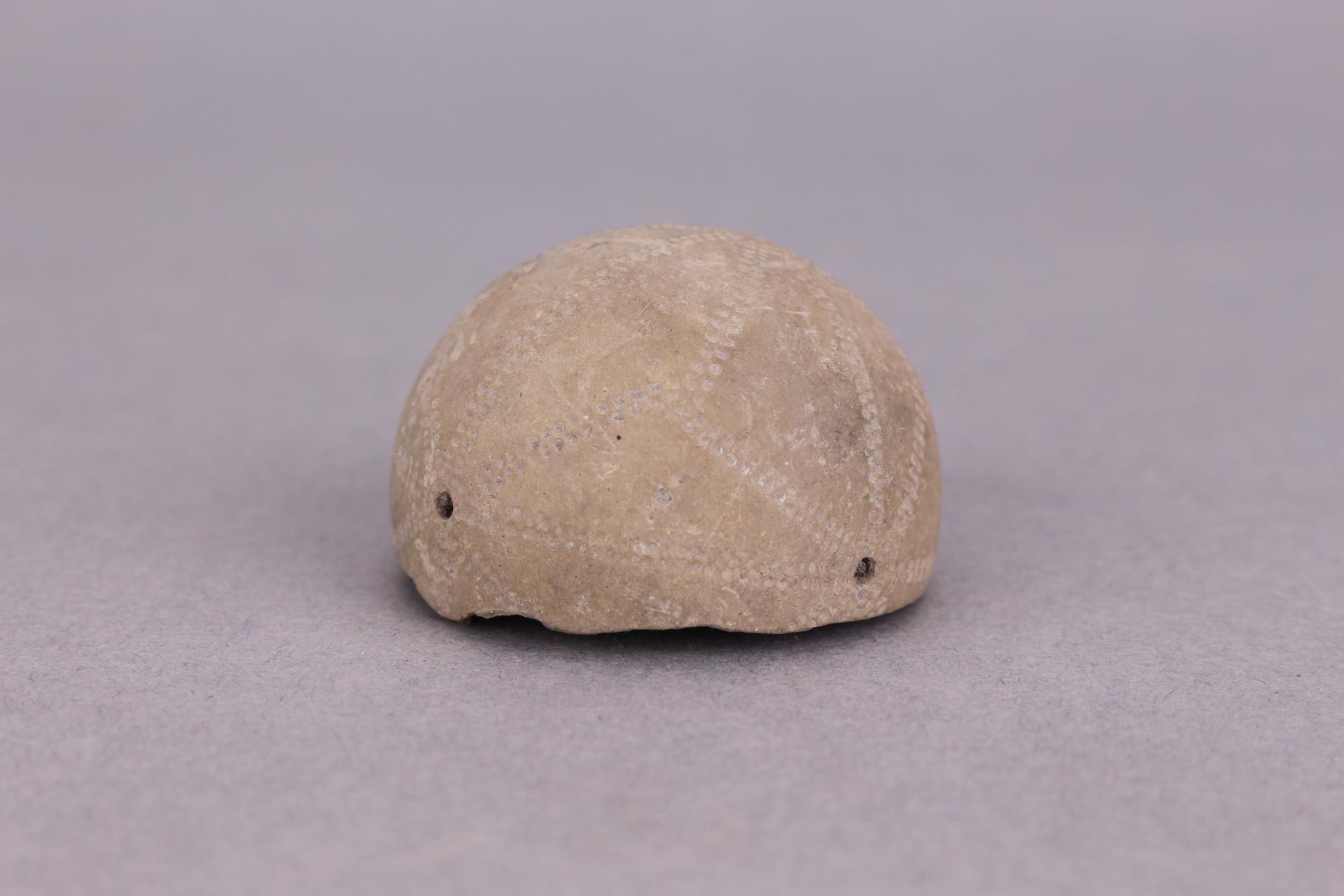 新石器时代戳印纹陶球