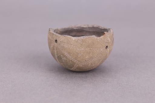 新石器时代戳印纹陶球