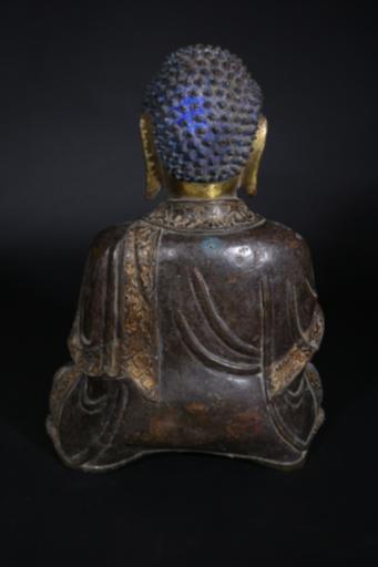 明黄铜鎏金阿弥陀佛