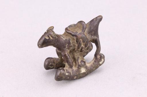 中华民国木马型铜饰件
