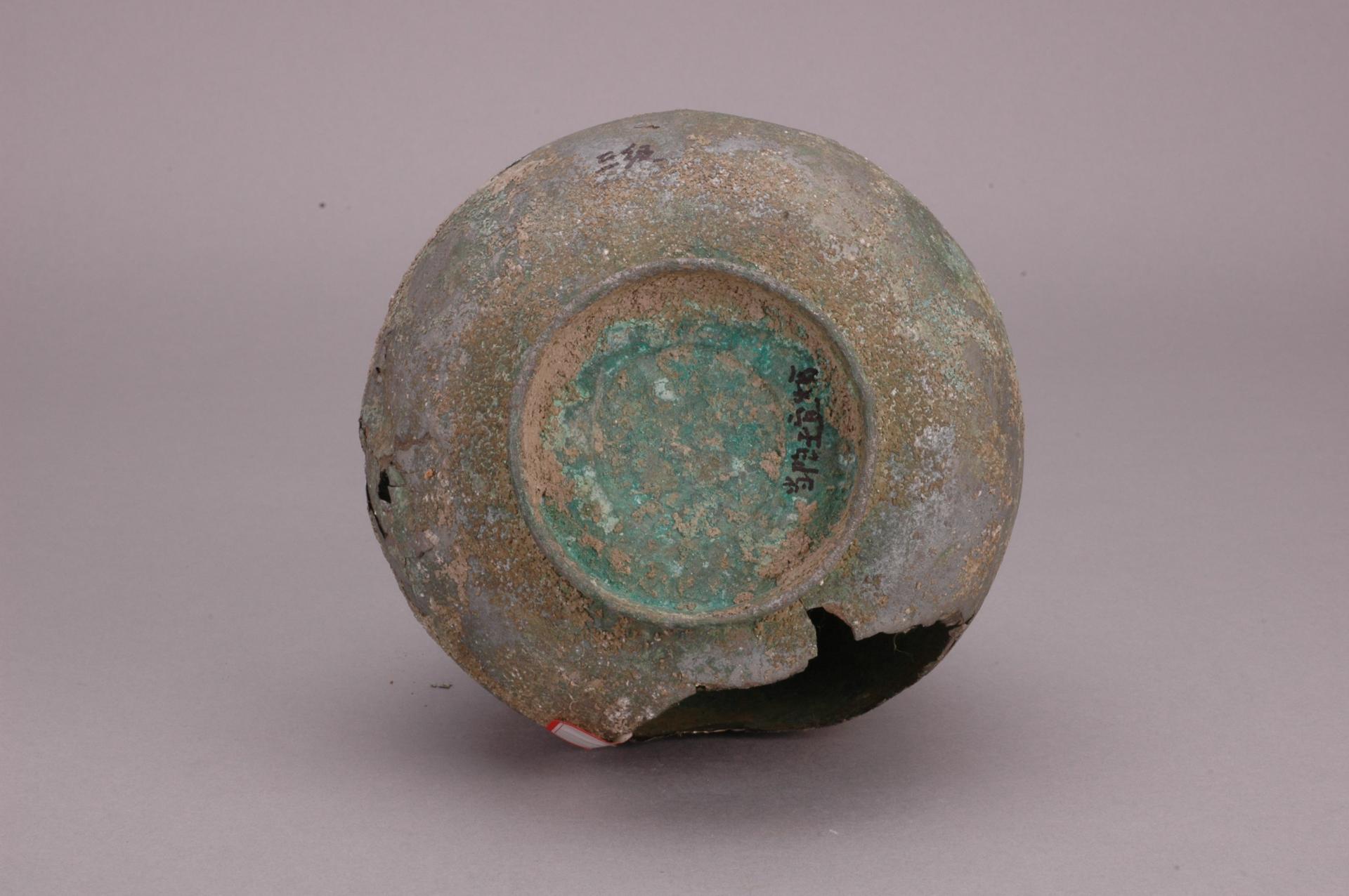 元束颈鼓腹银玉壶春瓶