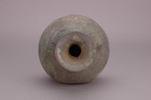 元束颈鼓腹银玉壶春瓶