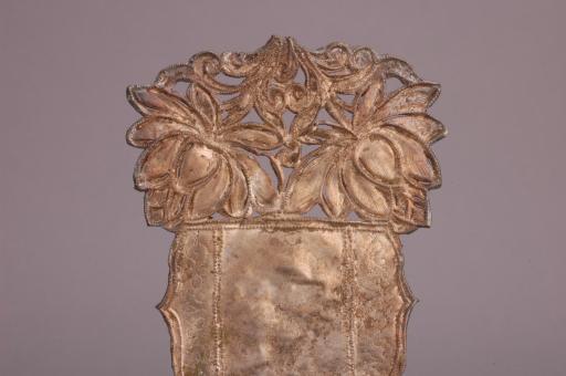 元长条牌状银饰